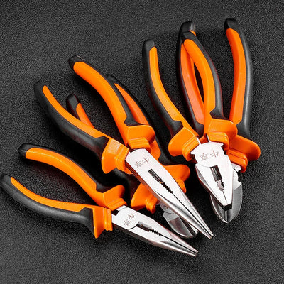 1/3PCS Multifunctional Pliers Set - Wire Cutters & Needle Nose Pliers & Diagonal cutting pliers