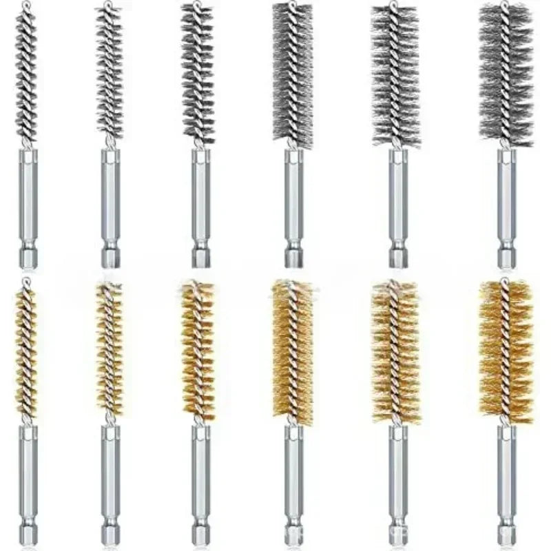 Ensemble de brosses de nettoyage pour machines à tubes métalliques - Essentiel de l'industrie