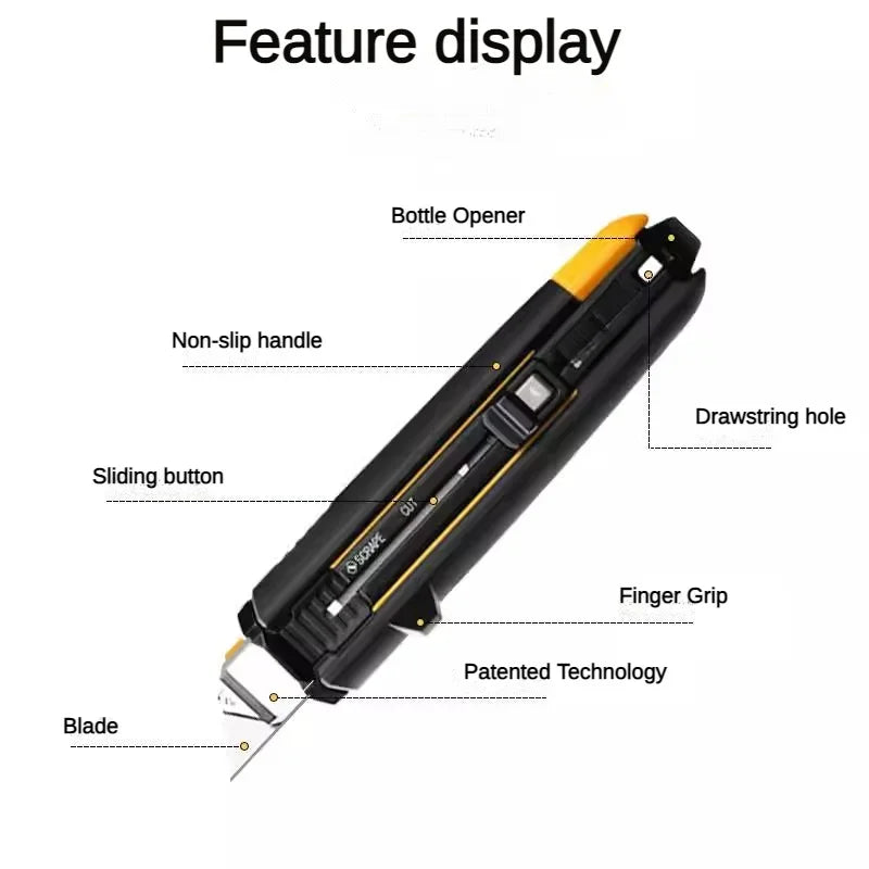 Deformation Scraper Knife for Heavy-Duty Wall Paper Removal