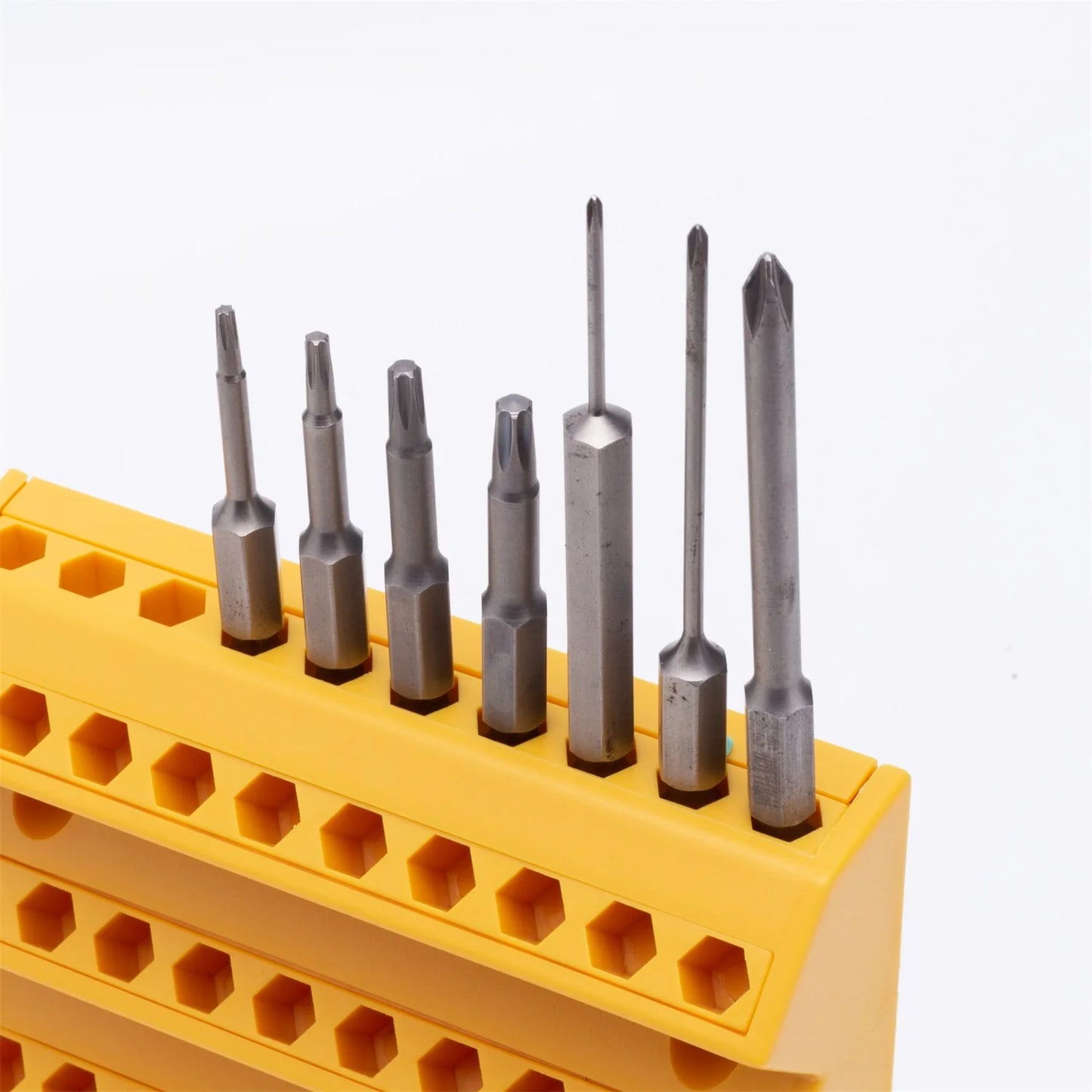 70 Slot Hex Screwdriver Bit Organizer Hex Bit Holder Organizer Drill Bit Storage Milling Cutter Drill Holder