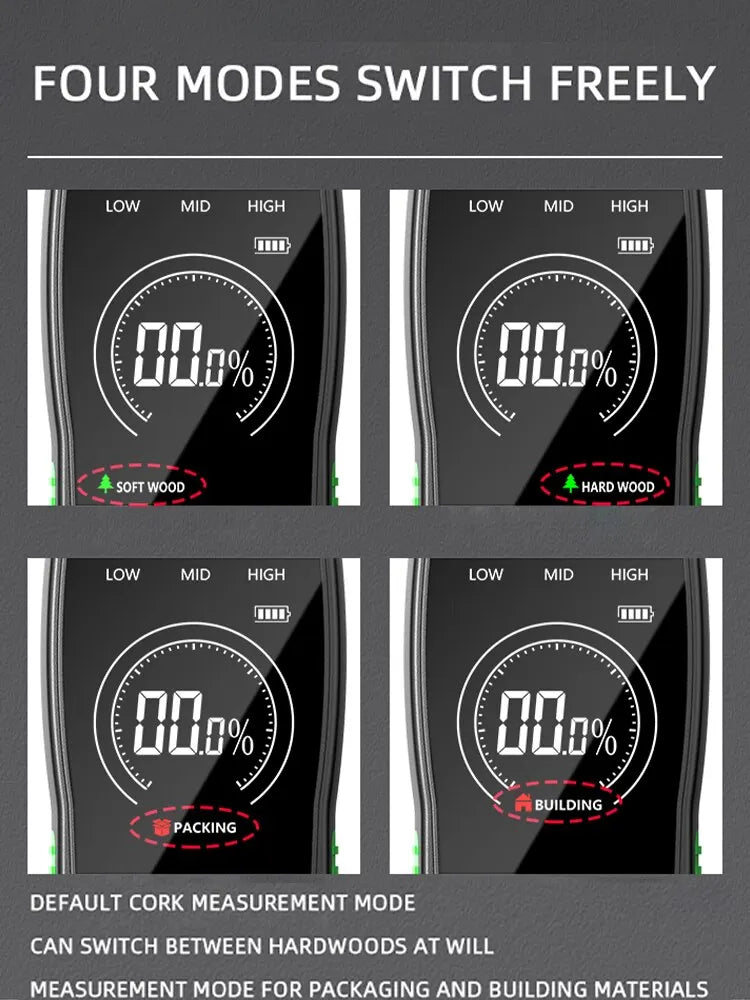 Wood Humidity Detector