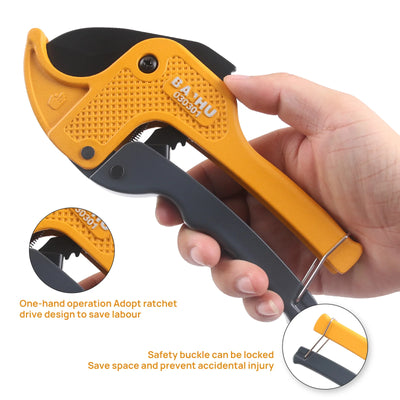 Ratchet Scissors Tube Cutter