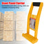 Yellow Heavy-Duty Plywood Panel Carrier Handle Moving Tools Panel Carrier with Nonslip Grip