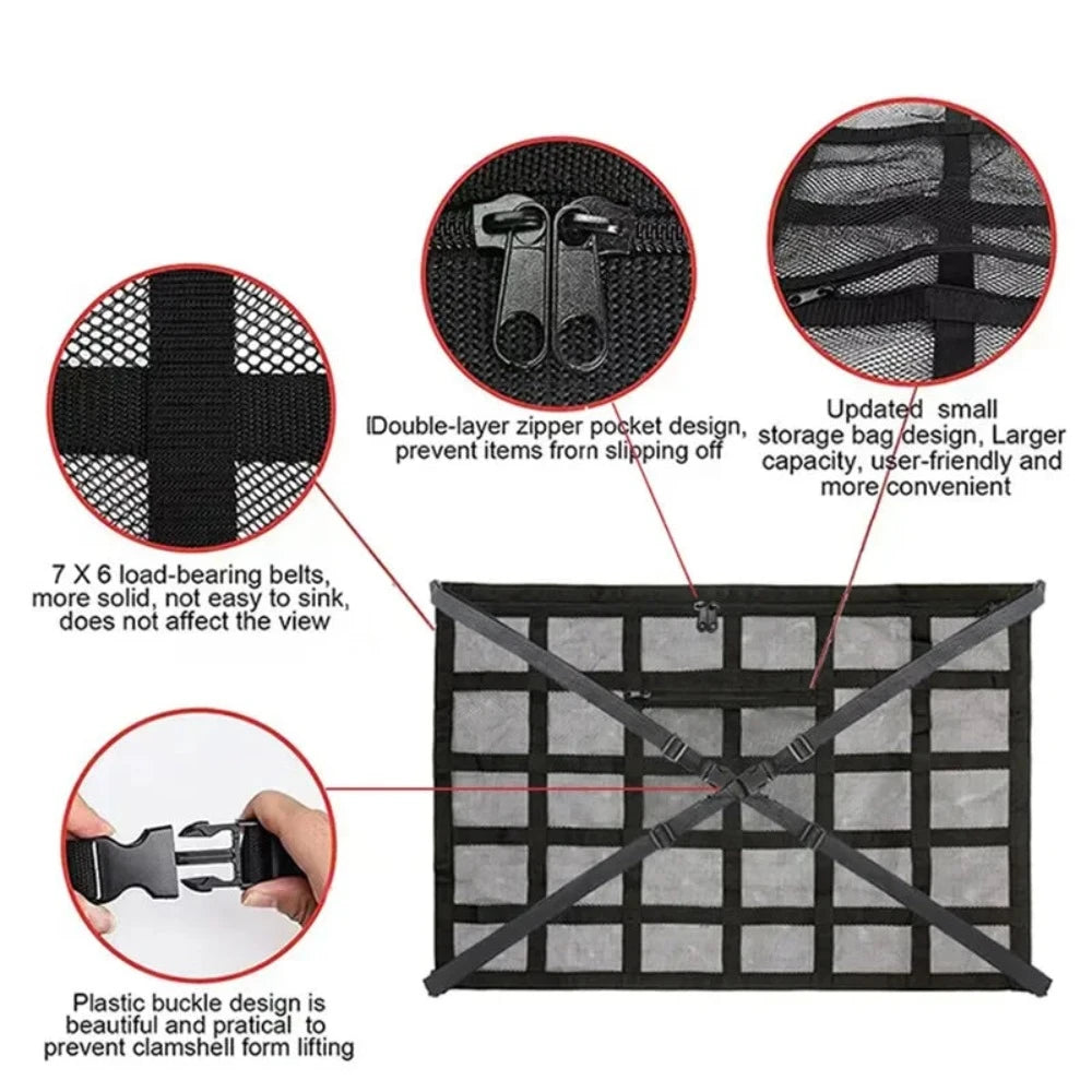 Car Ceiling Cargo Net