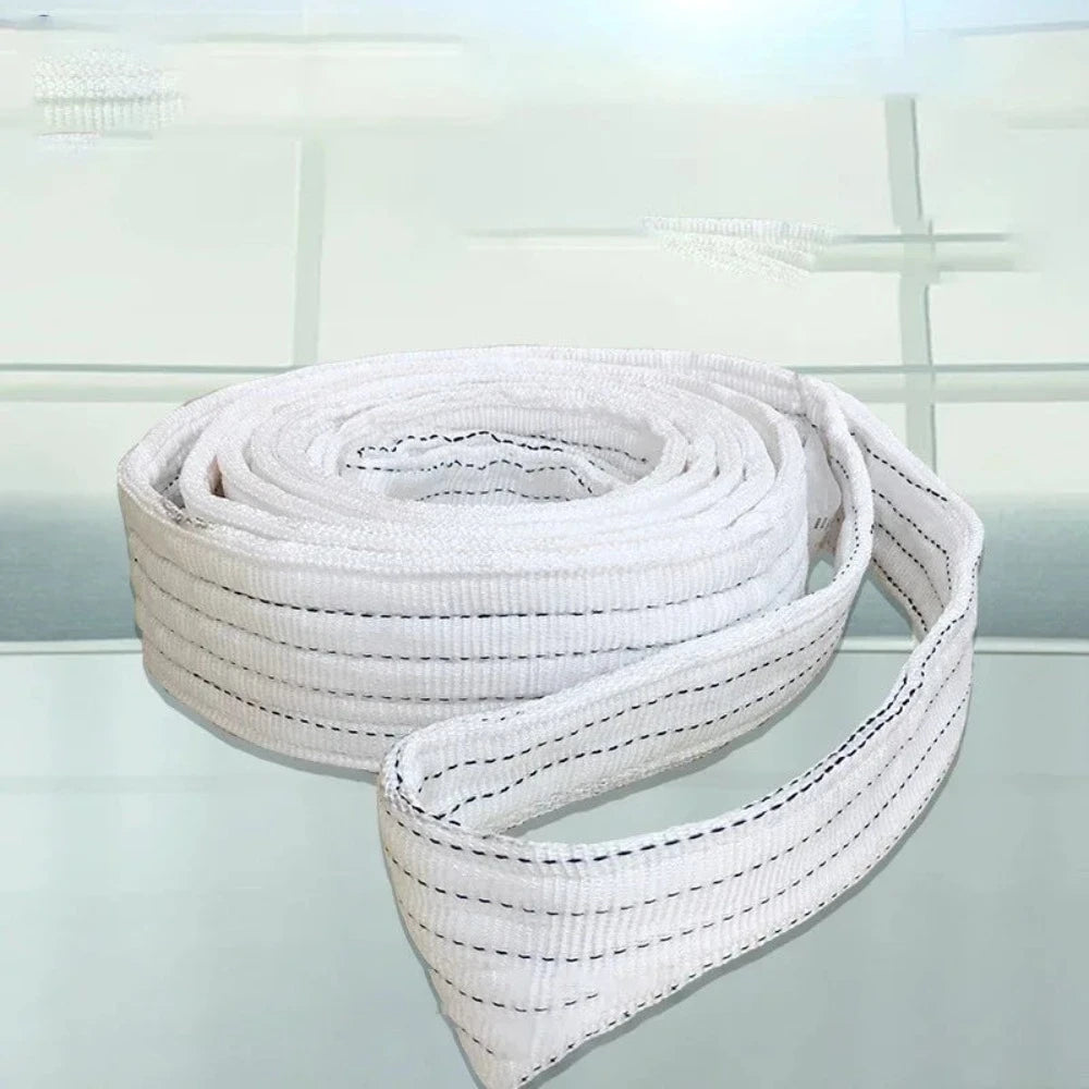 Lifting Belt Round White