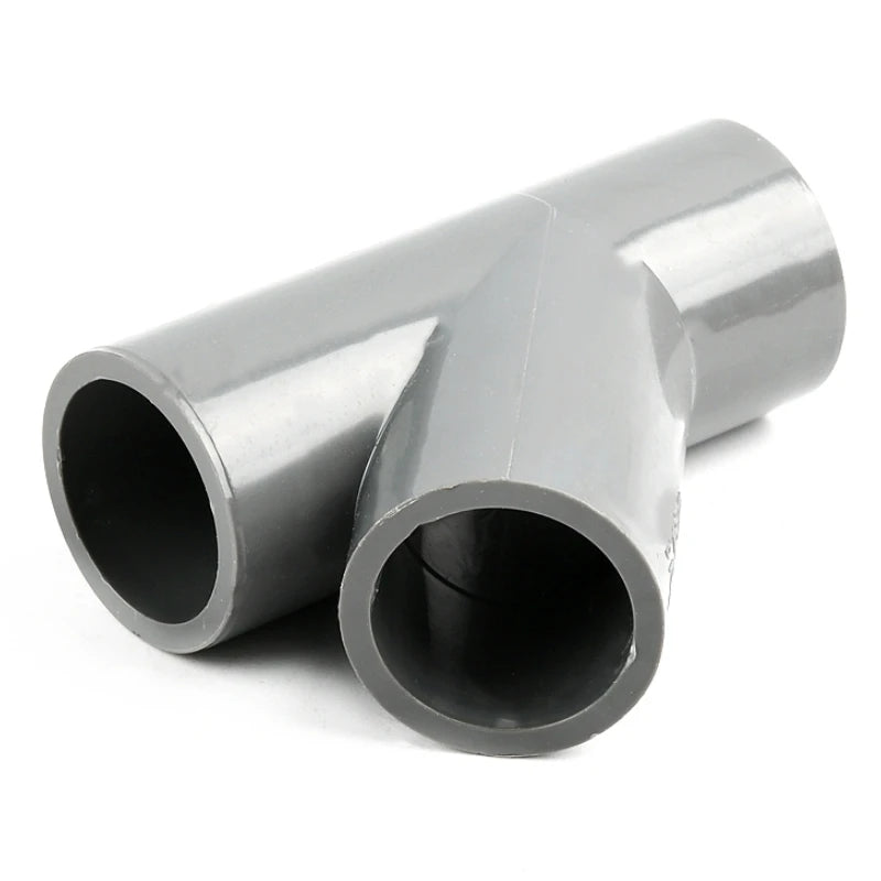 PVC Oblique Tee 45Degree Connector Garden Irrigation Y-type Pipe Fitting Aquarium Fish Tank Watering Joint