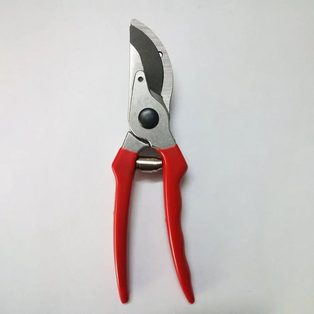 Red Handle Gardening Scissors: Perfect for Farming and Flower Picking