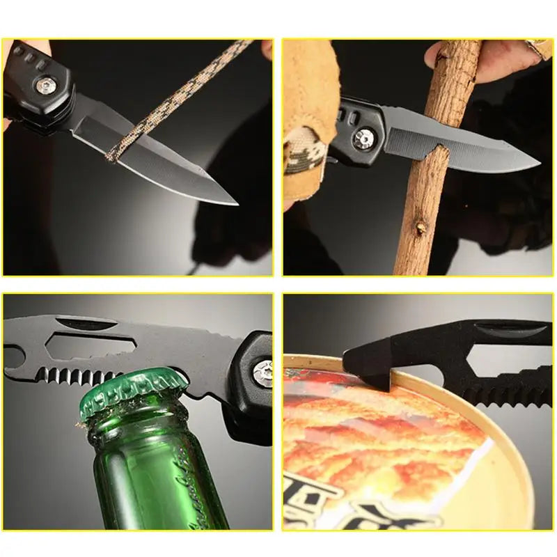 Multifunktionszange Multitool (Klauenhammer, Messer, Drahtschneider)