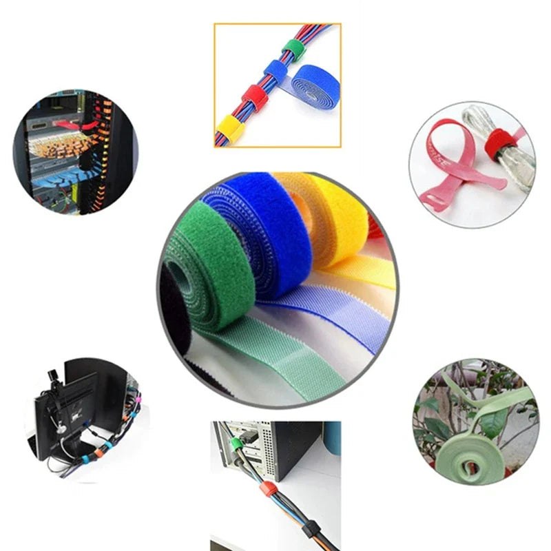 5M multi-color Nylon Cable Ties