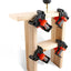 Adjustable 90° Right Angle Clamps for Woodworking Projects and Picture Frames - 4 PCS Woodworking Angle Clamp Holder