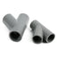 PVC Oblique Tee 45Degree Connector Garden Irrigation Y-type Pipe Fitting Aquarium Fish Tank Watering Joint