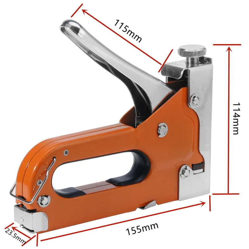 Graffettatrice manuale 3-in-1 versatile per tappezzeria e riparazioni domestiche