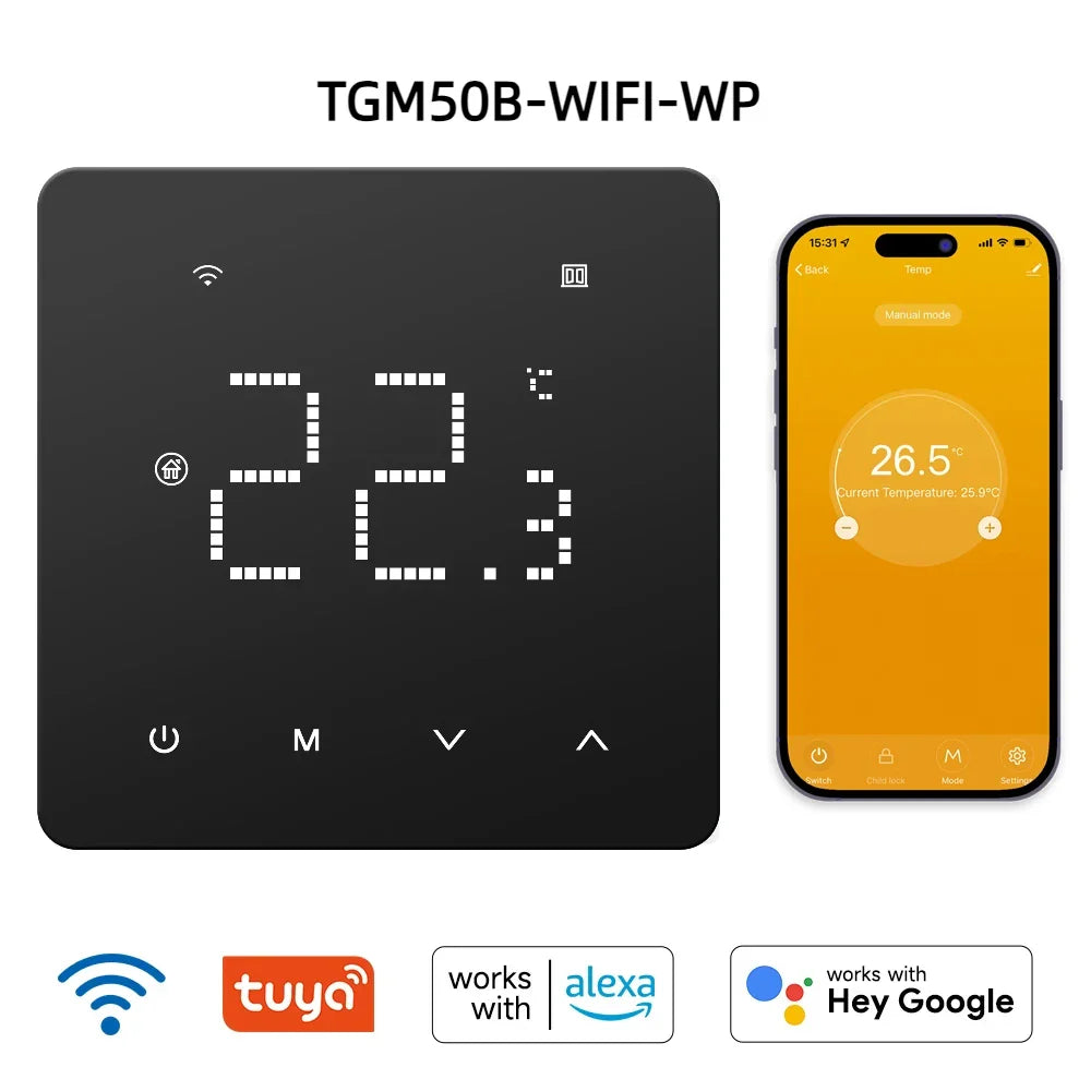 CCT-25/CCT-28: Controllore Intelligente per Riscaldamento a Zone con Termostato WiFi