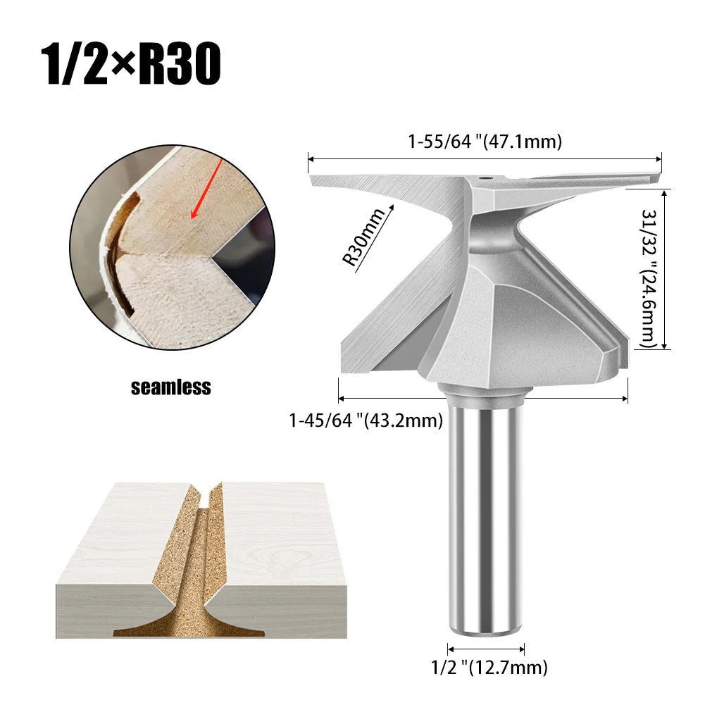 Fresa per Legno R18/R30/R50: Strumento Versatile per Curve Perfette