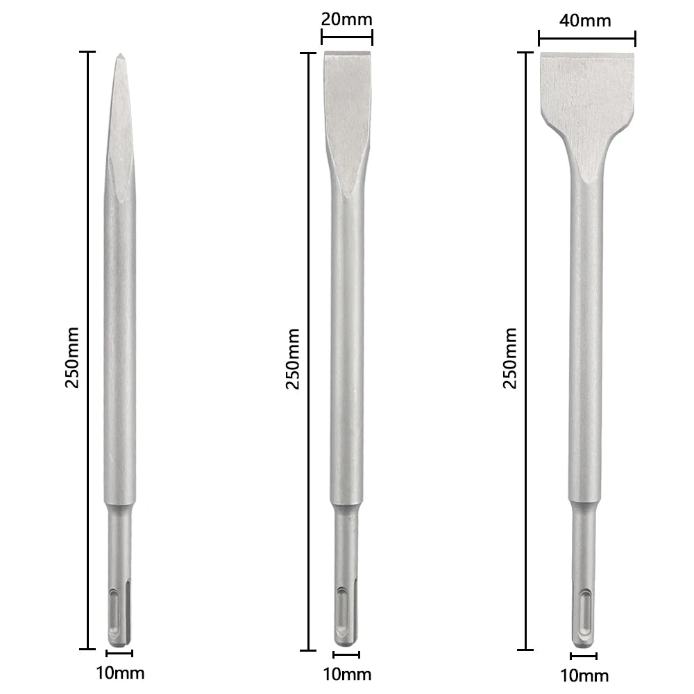 wide chisel bit