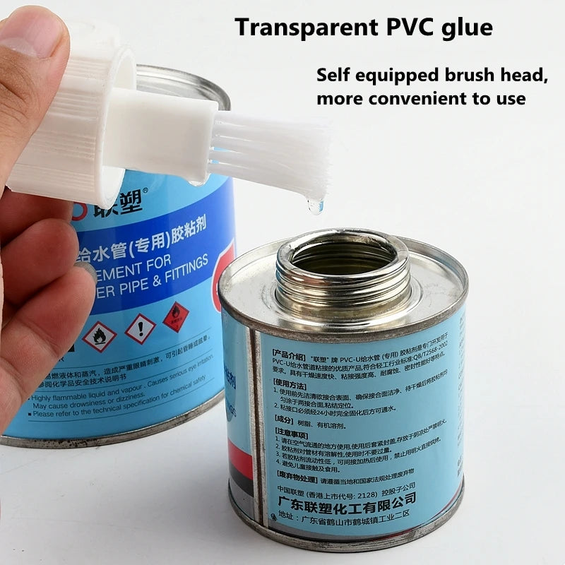 100ml PVC Water Supply Pipe Glue Connecting Water Pipe Fittings Sealant Garden Irrigation System Pipe Joint Adhesive