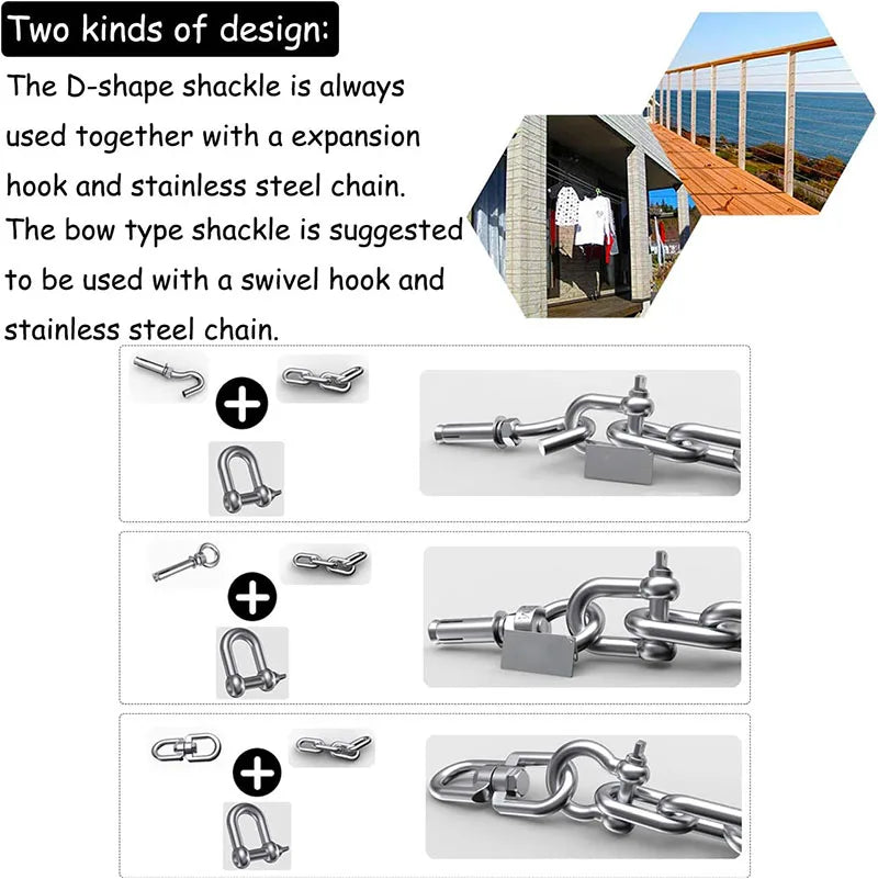 Heavy-Duty Shackle