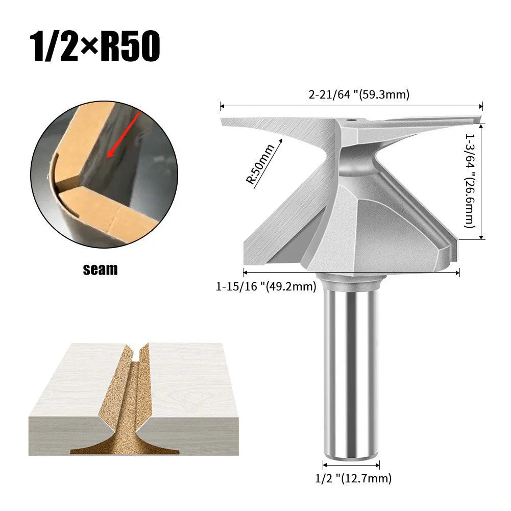 Fresa per Legno R18/R30/R50: Strumento Versatile per Curve Perfette