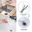 60cm Snake Spring Pipe Dredging Tool for Bathroom & Kitchen Cleaning