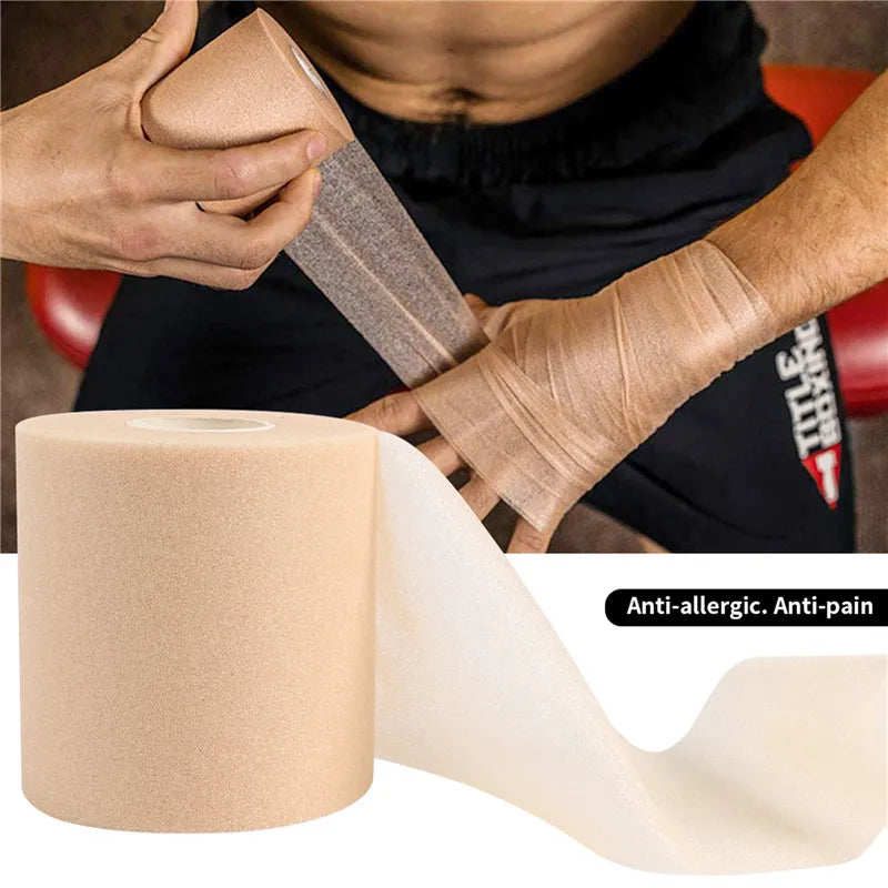 Self-Adhesive Foam Underwrap – Elastic Pre-Wrap for Athletic Tape, Elbow & Knee Support