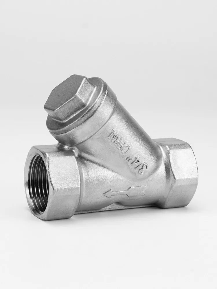 304 stainless steel internal thread filter Stainless steel thread Y-shaped filter filter valve 1/4 3/8 1/2 3/4 1“ 1-1/2 1-1/4 2”