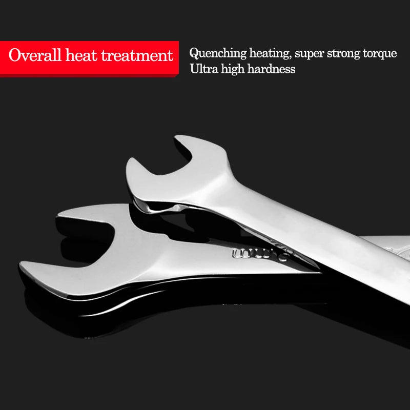 Double Open End Wrench Set 5.5-46mm for Car Repair & Hex Nuts