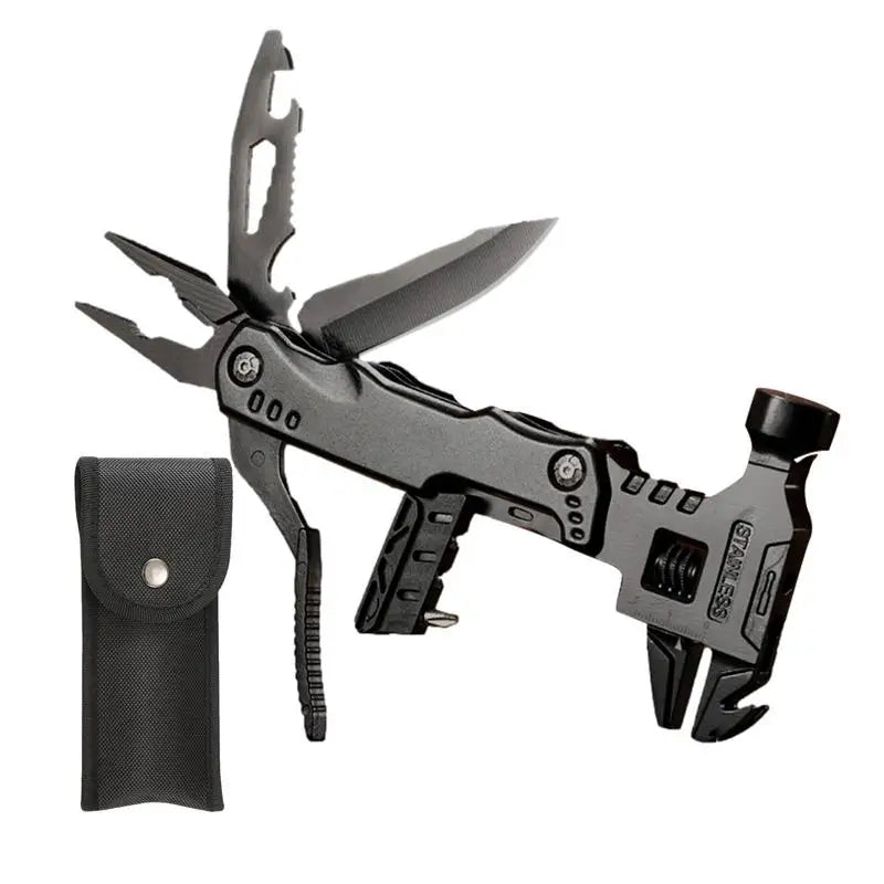 Pince multifonctionnelle Multitool (marteau à griffes, couteau, coupe-fil)