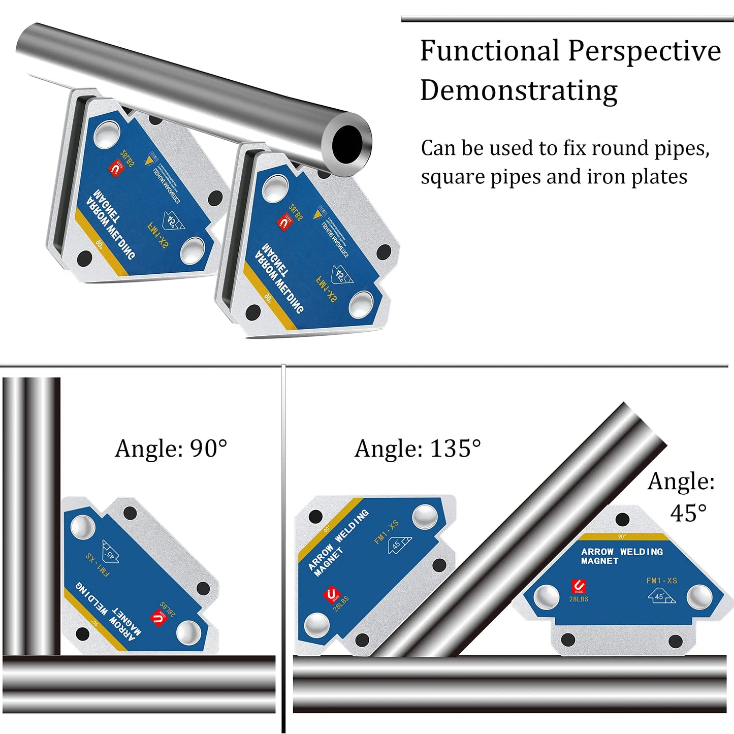 50KG Magnetic Welding Holders Set: Multi-Angle Solder and Positioner Tools for Precision Metalworking