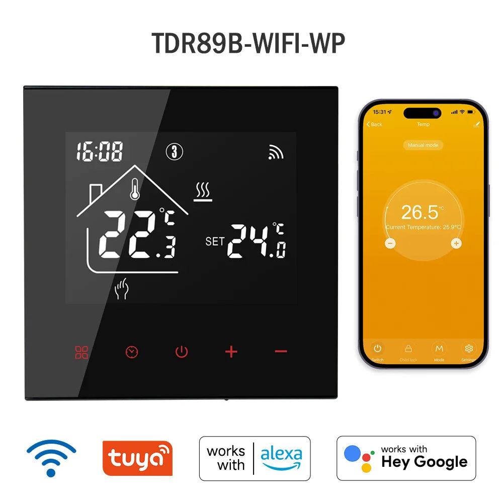 CCT-25/CCT-28: Controllore Intelligente per Riscaldamento a Zone con Termostato WiFi