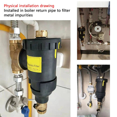 wall-mounted boiler magnetic filter