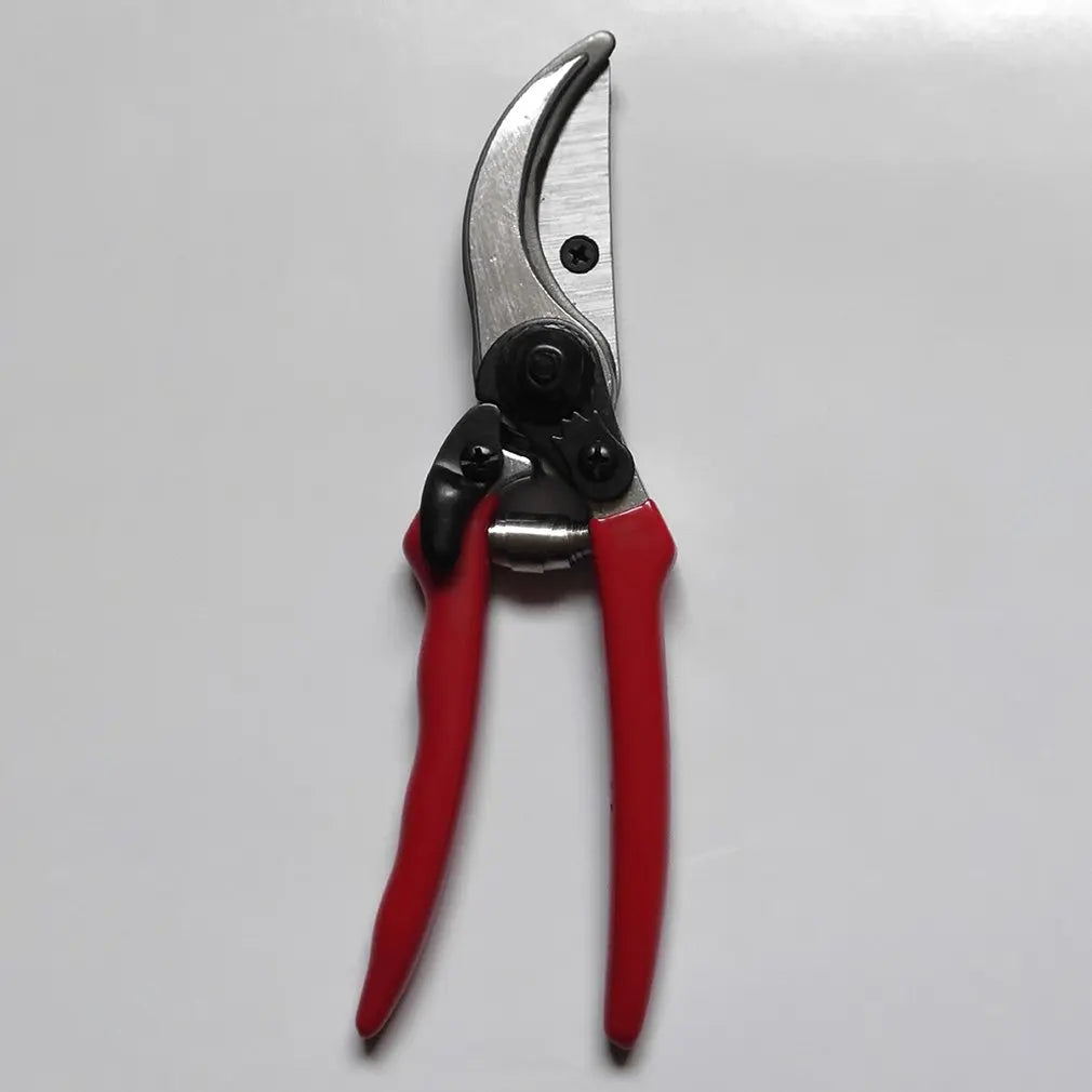 Red Handle Gardening Scissors: Perfect for Farming and Flower Picking