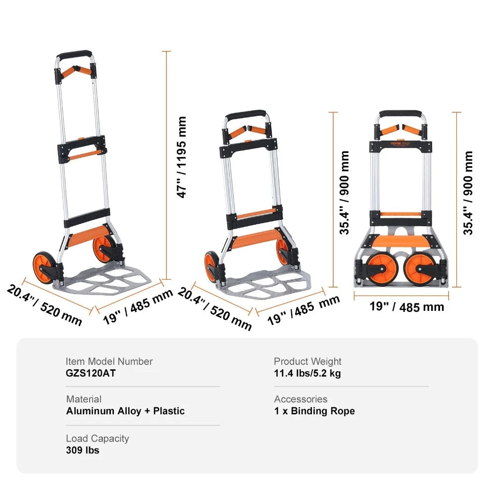 Aluminum Portable Cart