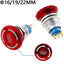 Waterproof Metal Latching Emergency STOP Mushroom Push Button Switch Button Switch Knob Rotary Switch