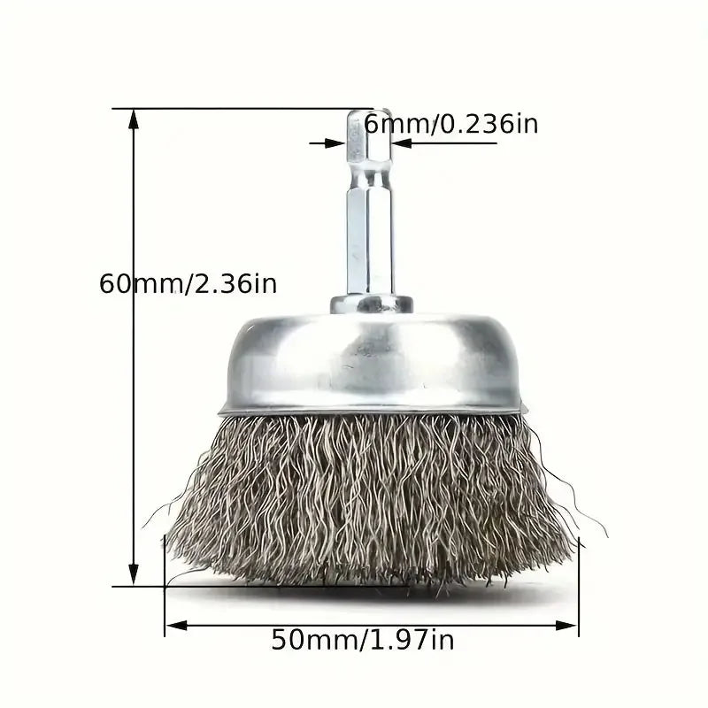 50mm Steel Wire Cup Brush