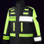 Reflective Waterproof Motorcycle Jacket: Detachable Liner & Cold-Proof Safety Coat