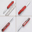 11-in-1 Multifunctional Swiss Knife with Scissors - Stainless Steel Emergency Tool