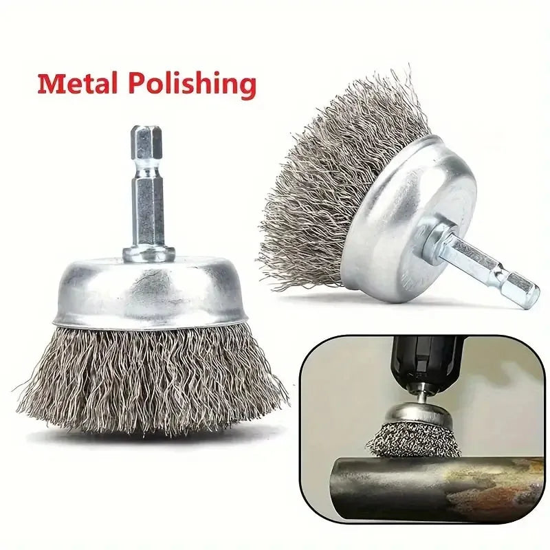 Metal Polishing Drill Brushes