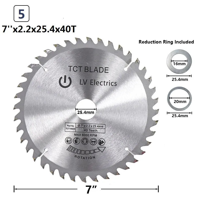  7'' 40Teeth  Circular Cutting Disc