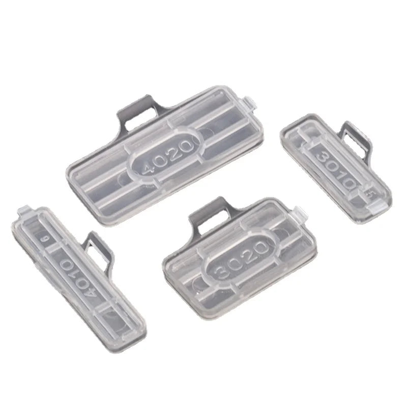 20pcs Waterproof Cable Marker Case: Plastic Holder for Wire Labeling and Identification